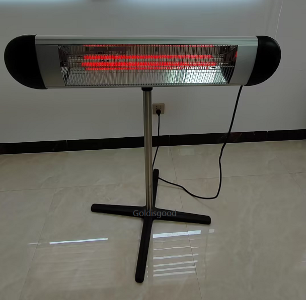 Wall mounted garage heater IR